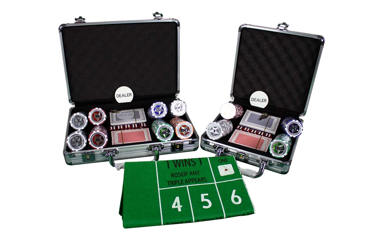 SET Μάρκες Poker 100 - 200 τεμ. 12 gr