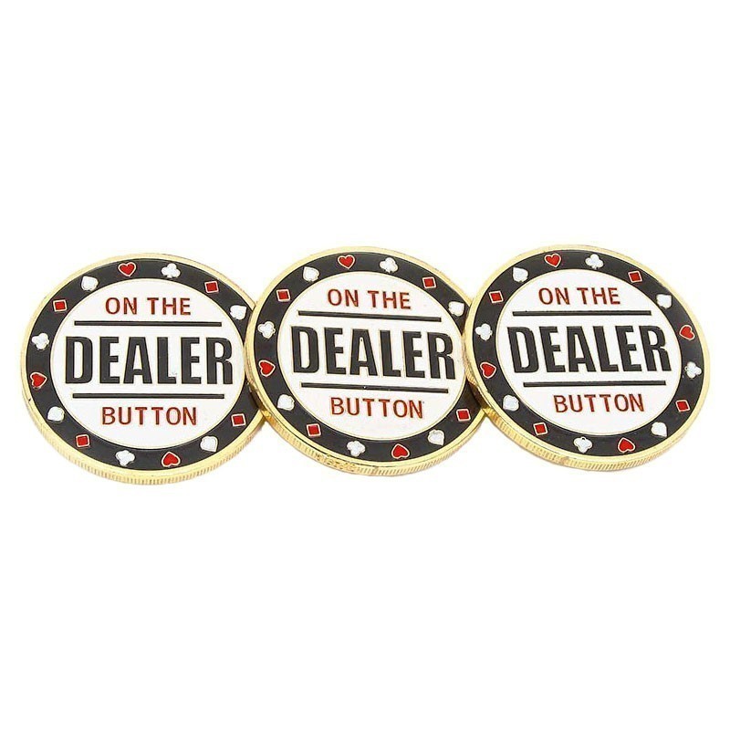 Medal Dealer Button | Μεταλλικό Dealer Button