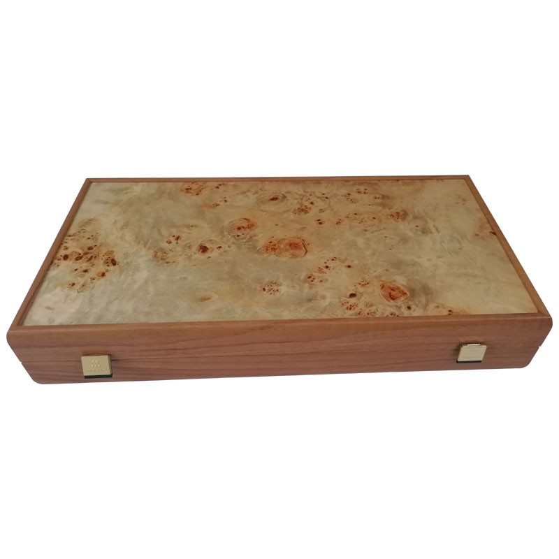Wooden Veneer Luxury Olive Backgammon 