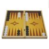 Backgammon Board Duotone Design -  Handmade Wood veneer - Big size | Τάβλι Καπλαμάς Δίχρωμα