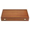 Backgammon Board Satin Glaze  - Handmade Walnut veneer - Big size | Τάβλι Καρυδιά Καπλαμάς Παραδοσιακό Μεγάλο