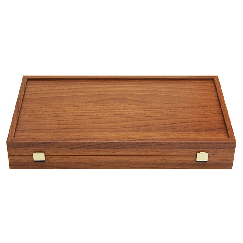 Backgammon Board Satin Glaze  - Handmade Walnut veneer - Big size