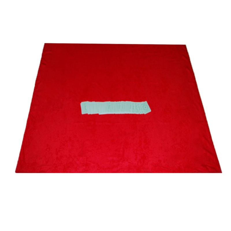 Portable Felt Poker Table Cloth - Red 1.50 x 1,50 | Τσόχα Με Ρέλι 1,50 x 1,50