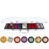Poker Set 500pcs Poker Palace 14gr Clay - Complete Game Set in Aluminum Carry Case | Σετ Μάρκες Poker Palace 14gr 500τεμ Σε Βαλίτσα Αλουμινίου