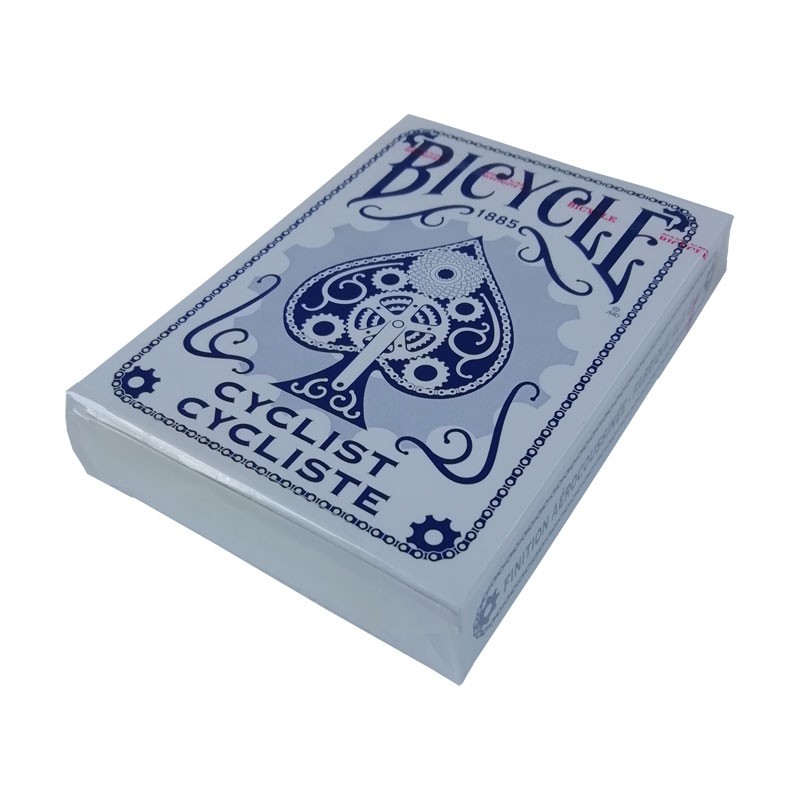 Card Bicycle Cycliste Blue